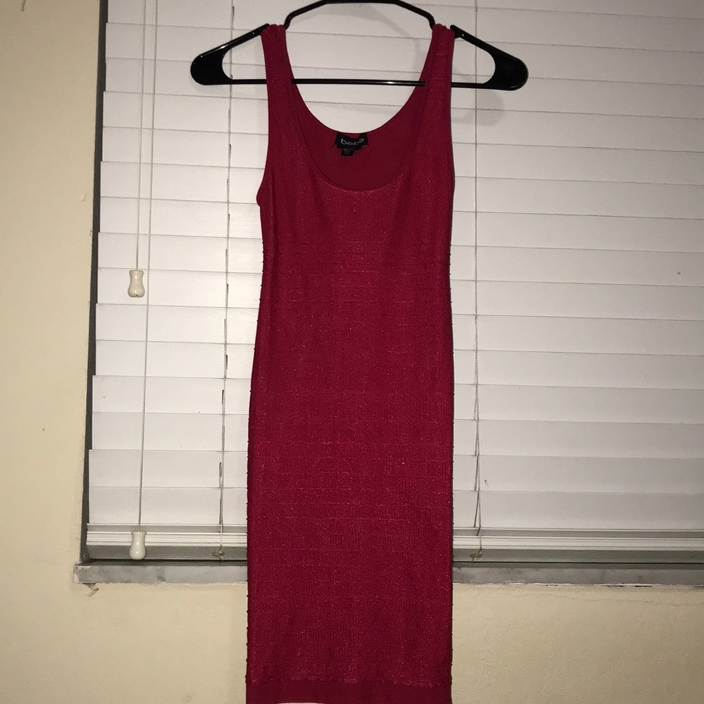 Bebe fitted body con dress.
